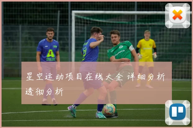 星空运动项目在线大全 详细分析 透彻分析